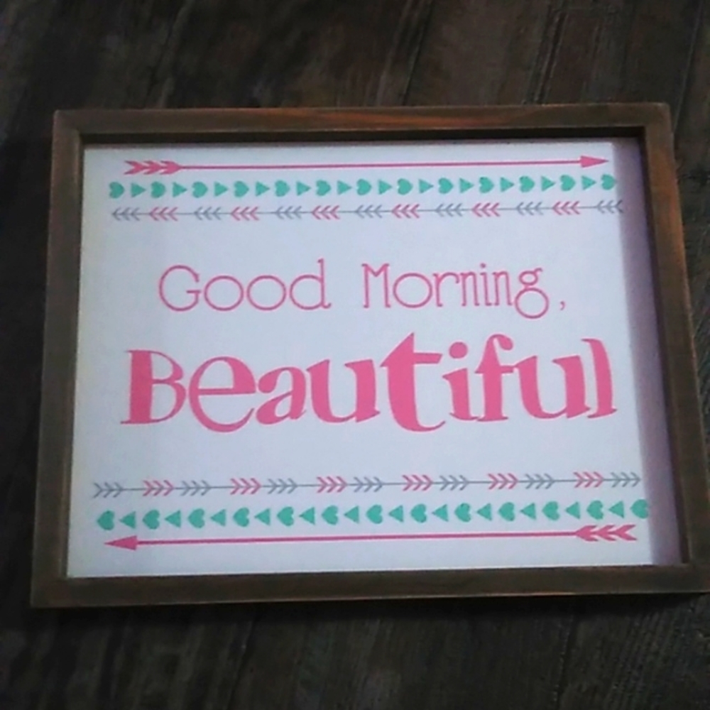 Good Morning Beautiful Home Decor - Picture 4 of 4